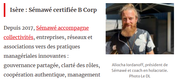Sémawé rejoint la communauté B Corp : une étape marquante pour notre coopérative
